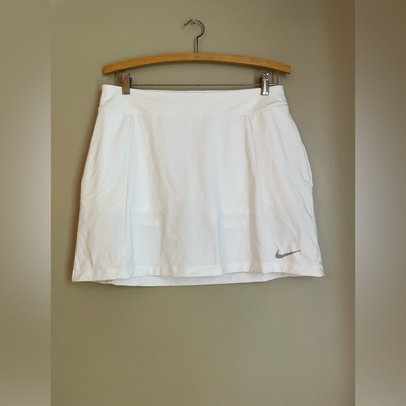 Nike Dresses & Skirts - Nike White Athletic Skirt for Tennis, Pickleball, Golf